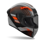 Preview: Airoh Helm | Connor | Achieve | matt-schwarz/grau-orange