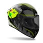 Preview: Airoh Helm | Connor | Gamer | schwarz/weiß-fluo-gelb
