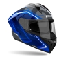 Preview: Airoh Helm | Matryx | Wide | schwarz/blau-weiß