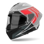 Preview: Airoh Helm | Matryx | Rider | matt-grau/schwarz-rot-weiß