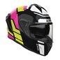 Preview: Airoh Helm | Spark 2 | Lively | weiß/schwarz-pink-fluo-grün