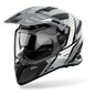 Preview: Airoh Helm | Bandit | Spicy | grau/schwarz-weiß