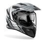Preview: Airoh Helm | Bandit | Spicy | grau/schwarz-weiß