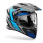 Preview: Airoh Helm | Bandit | Spicy | grau/schwarz-blau