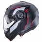 Preview: Caberg Helm Duke Evo Move matt-gun metallic/schwarz-rot