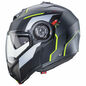 Preview: Caberg Helm | Duke Evo | Move | matt-gun metallic/schwarz-fluo-gelb