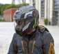 Preview: Caberg Helm Duke Evo Move matt-gun metallic/schwarz-fluo-gelb