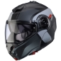 Preview: Caberg Helm | Duke Evo | Indy | matt-schwarz/gun metallic-grau