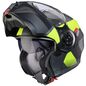 Preview: Caberg Helm | Duke Evo | Indy | matt-gun metallic/schwarz-fluo-gelb