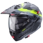 Preview: Caberg Helm | Tourmax X | Sarabe | matt-gun metallic/schwarz-fluo-gelb