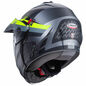 Preview: Caberg Helm | Tourmax X | Sarabe | matt-gun metallic/schwarz-fluo-gelb