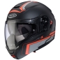 Preview: Caberg Helm | Levo X | Elite | matt-schwarz/anthrazit-rot