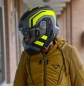 Preview: Caberg Helm | Horus X | Road | matt-gun metallic/schwarz-fluo-gelb