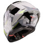 Preview: Caberg Helm | Drift Evo II | Prism | grau/schwarz-fluo-gelb