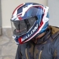Preview: Caberg Helm | Avalon X | Optic | weiß/blau-rot