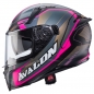 Preview: Caberg Helm Avalon X Optic matt-schwarz/grau-Fuchsia