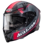 Preview: Caberg Helm Avalon X Optic matt-schwarz/grau-rot