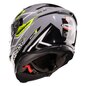 Preview: Caberg Helm | Avalon X | Brama | grau/schwarz-fluo-gelb