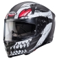 Preview: Caberg Helm | Avalon X | Punk | matt-grau/schwarz-rot
