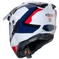 Preview: Caberg Helm | Tanami | Scram | weiß/blau-rot