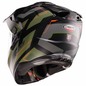 Preview: Caberg Helm | Tanami | Ranger | matt-schwarz/military grün-grau