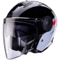 Preview: Caberg Helm | Soho | Zephir | schwarz/grau-rot