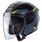 Preview: Caberg Helm | Flyon II | Boss | matt-schwarz/grau-fluo-gelb