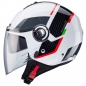 Preview: Caberg Helm Riviera V4 X Geo Italia weiß/schwarz-grün-rot