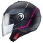 Preview: Caberg Helm | Riviera V4 X | Geo | matt-schwarz/anthrazit-Fuchsia