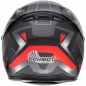 Preview: Germot Helm GM 320 matt-schwarz/rot