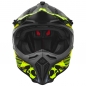 Preview: Germot Helm | GM 540 | matt-schwarz/fluo-gelb