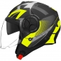 Preview: Germot Helm GM 650 matt-schwarz/fluo-gelb