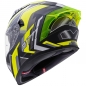 Preview: Germot Helm | GM 711 | matt-schwarz/fluo-gelb