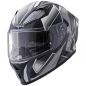 Preview: Germot Helm | GM 711 | matt-schwarz/grau