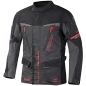 Preview: Germot Jacke Argos schwarz/anthrazit-rot