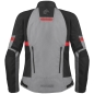 Preview: Germot Jacke Tara grau/schwarz-rot