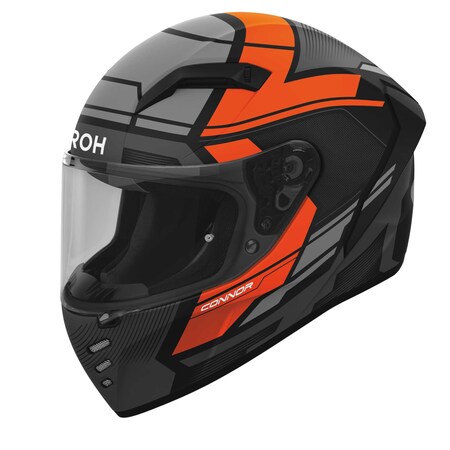 Airoh Helm | Connor | Ego | matt-schwarz/grau-orange