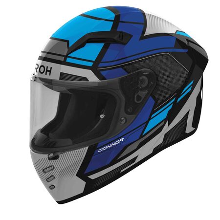 Airoh Helm | Connor | Ego | grau/schwarz-blau