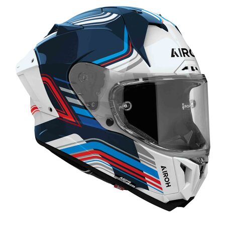 Preview: Airoh Helm | GP 800 | Hurricane | weiß/schwarz-blau-rot