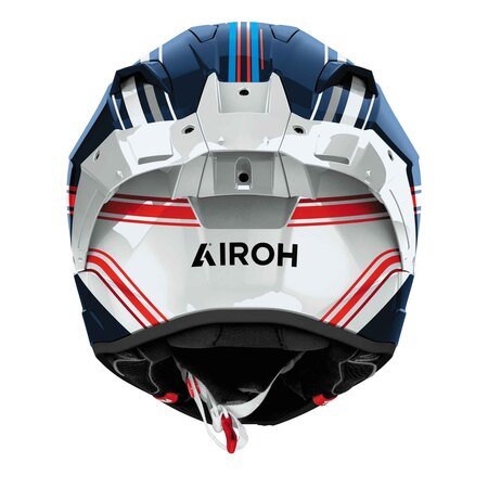 Preview: Airoh Helm | GP 800 | Hurricane | weiß/schwarz-blau-rot