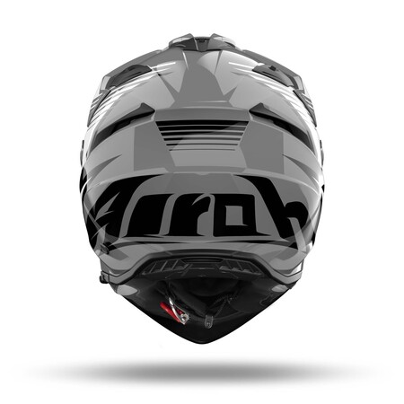 Airoh Helm | Bandit | Spicy | grau/schwarz-weiß