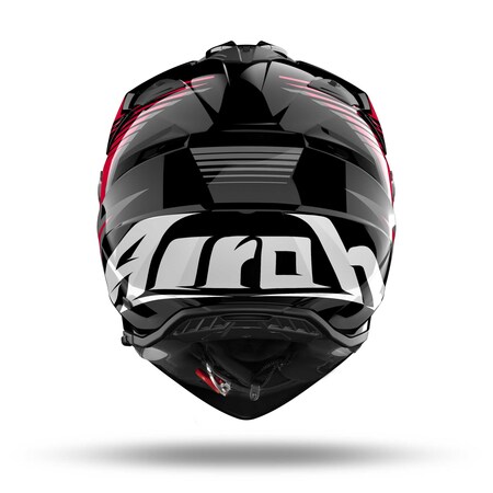 Airoh Helm | Bandit | Spicy | schwarz/grau-rot