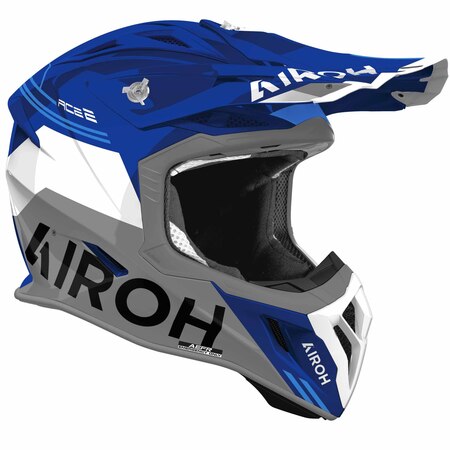 Preview: Airoh Helm | Aviator Ace 2 | Fury | grau/blau-weiß