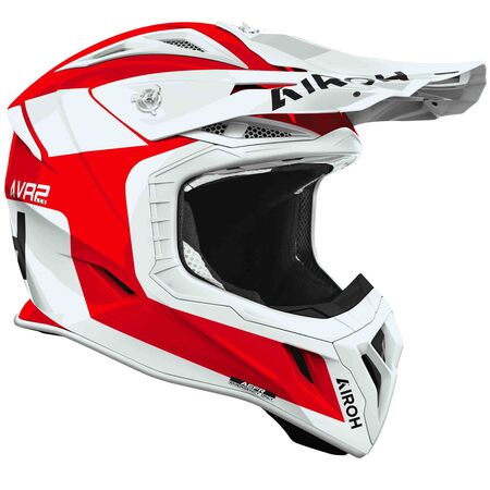 Preview: Airoh Helm | Aviator Ace 2 | Iron | weiß/rot
