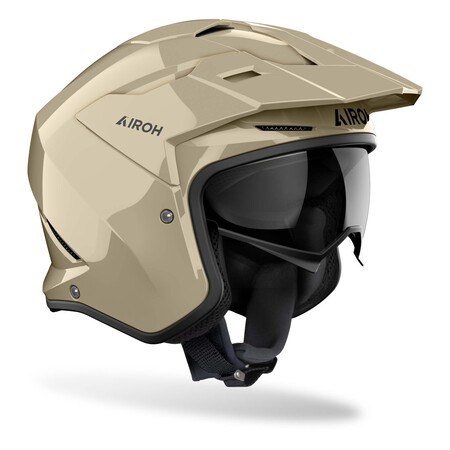 Airoh Helm | Kombakt | mokka braun