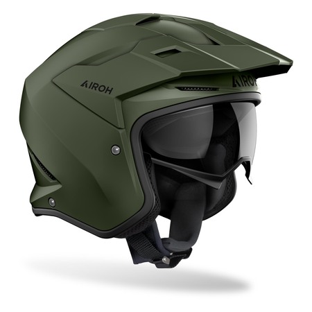 Airoh Helm | Kombakt | military grün