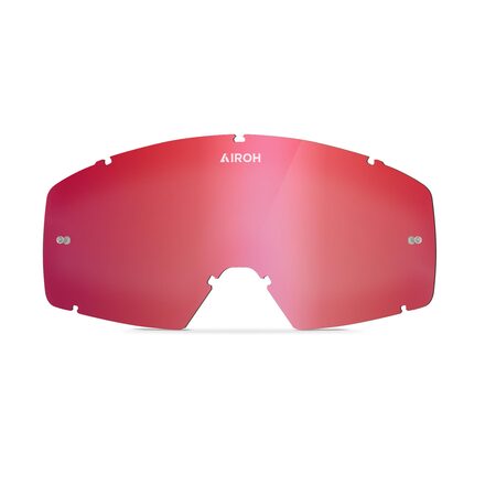 Airoh Ersatzscheibe für Crossbrille Blast XR1, rot verspiegelt