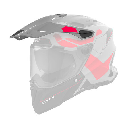 Airoh Schild Commander 2 Mavick matt-grau/schwarz-orange