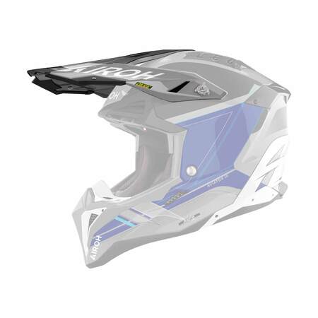 Airoh | Schild | Aviator 3 | Saber | grau/schwarz-blau