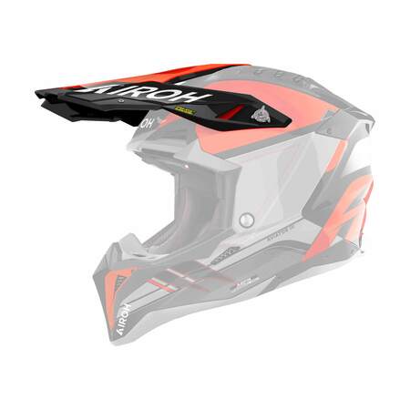 Airoh | Schild | Aviator 3 | Saber | schwarz/grau-fluo-orange
